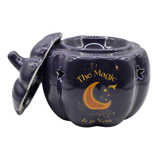 Brûleur Citrouille "LA MAGIE EST EN TOI"