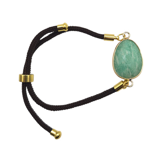 Bracelet Facetté AMAZONITE A