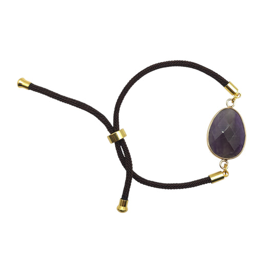 Bracelet Facetté AMETHYSTE A