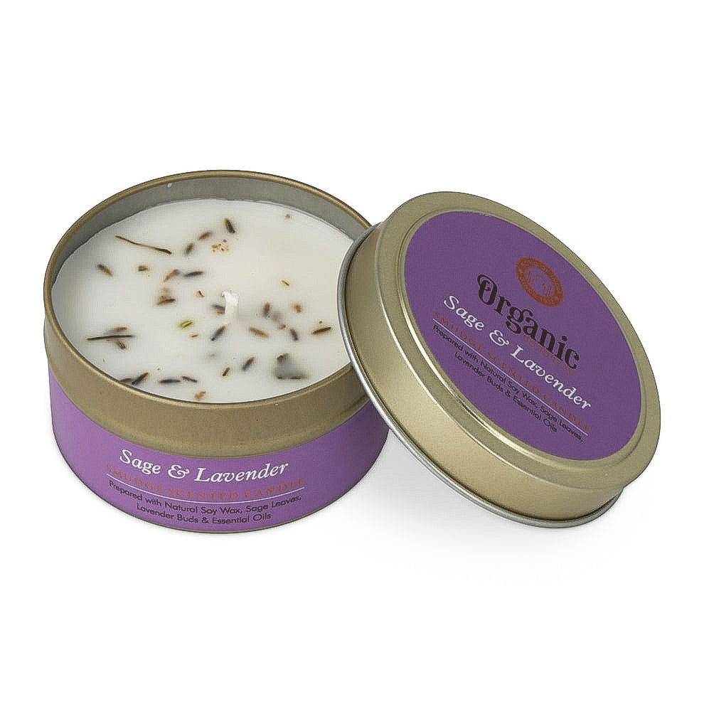 Coffret Bougie Parfumée Smudge Organic Goodness