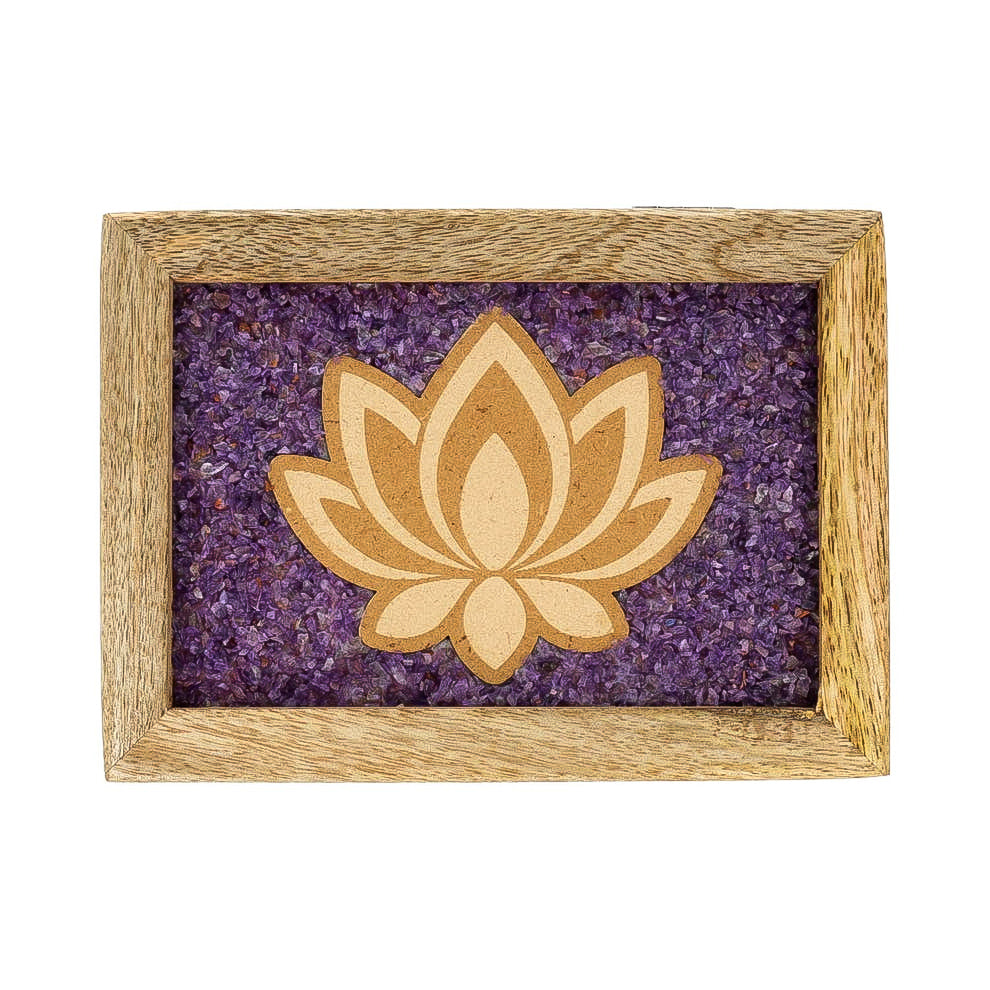 Boite à Bijoux LOTUS AMETHYSTE