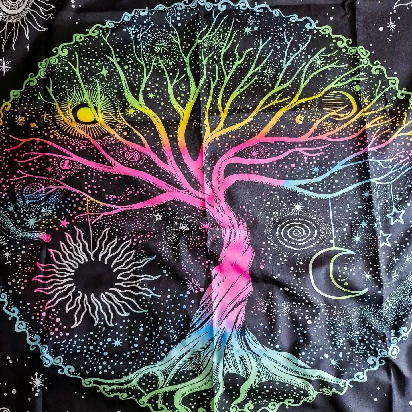 Tenture ARBRE DE VIE COLORE