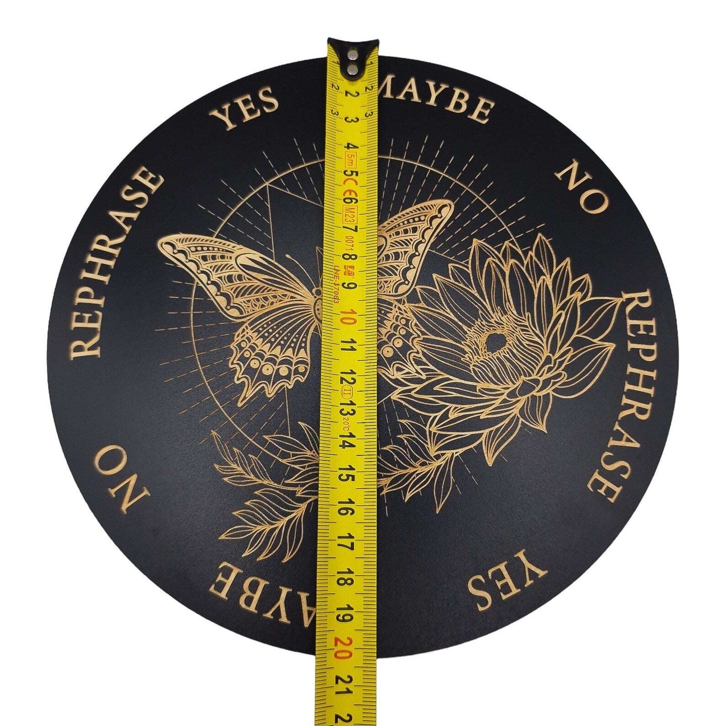 Planche de Radiesthésie PAPILLON LOTUS