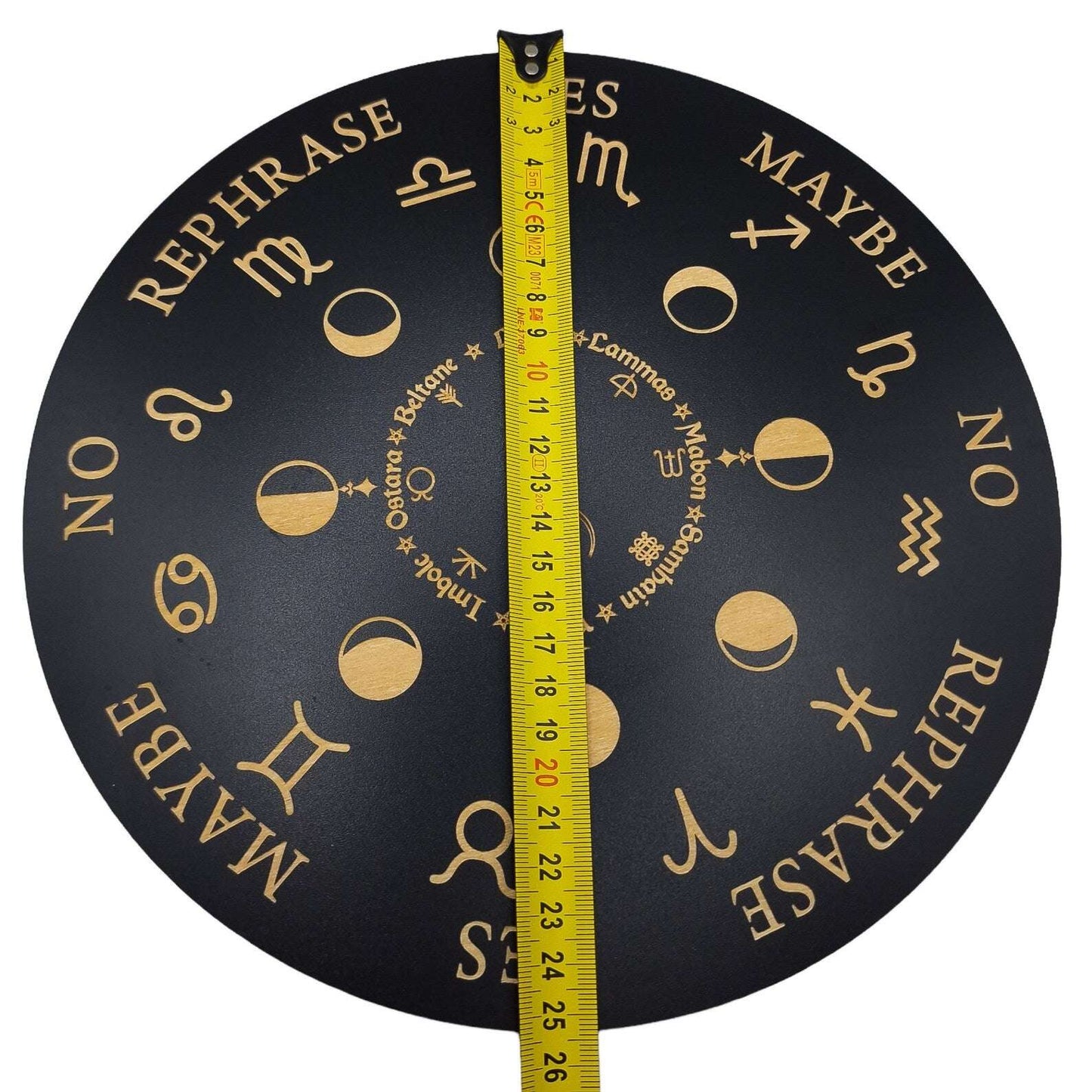 Planche de Radiesthésie FEMME WICCAN