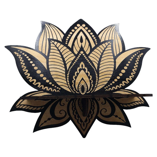 Support à Pendule LOTUS BEIGE