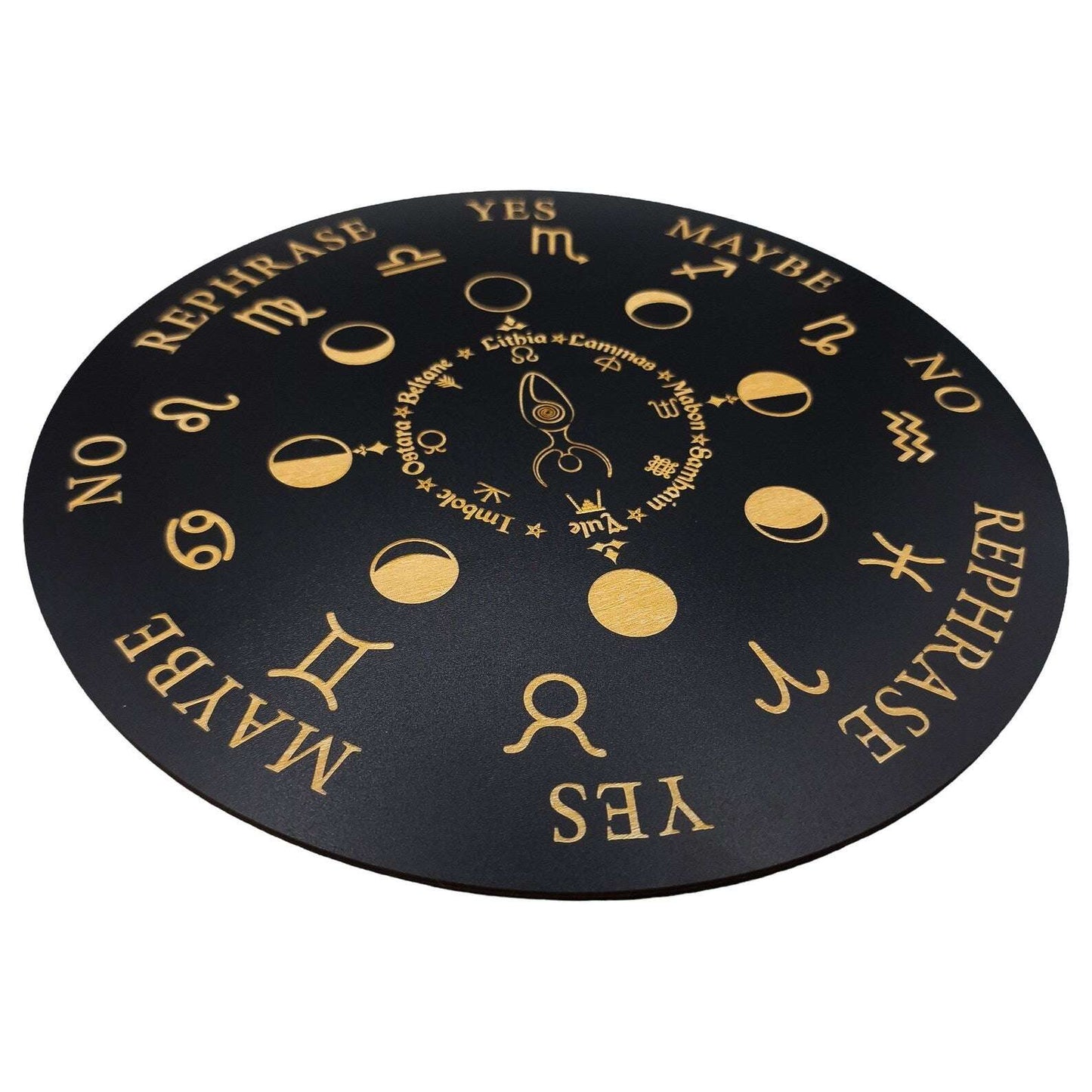 Planche de Radiesthésie FEMME WICCAN
