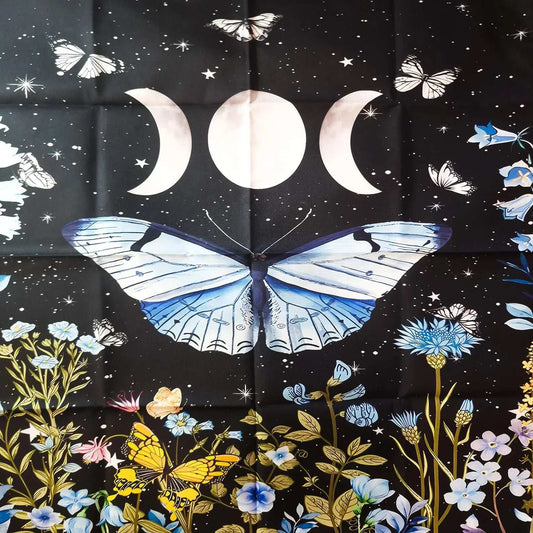 Nappe de Tarot PAPILLON LUNAIRE