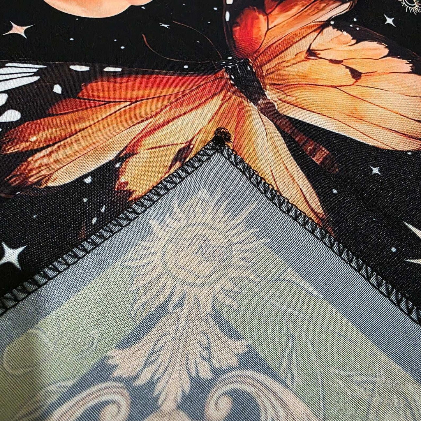 Nappe de Tarot PAPILLON TOURNESOL