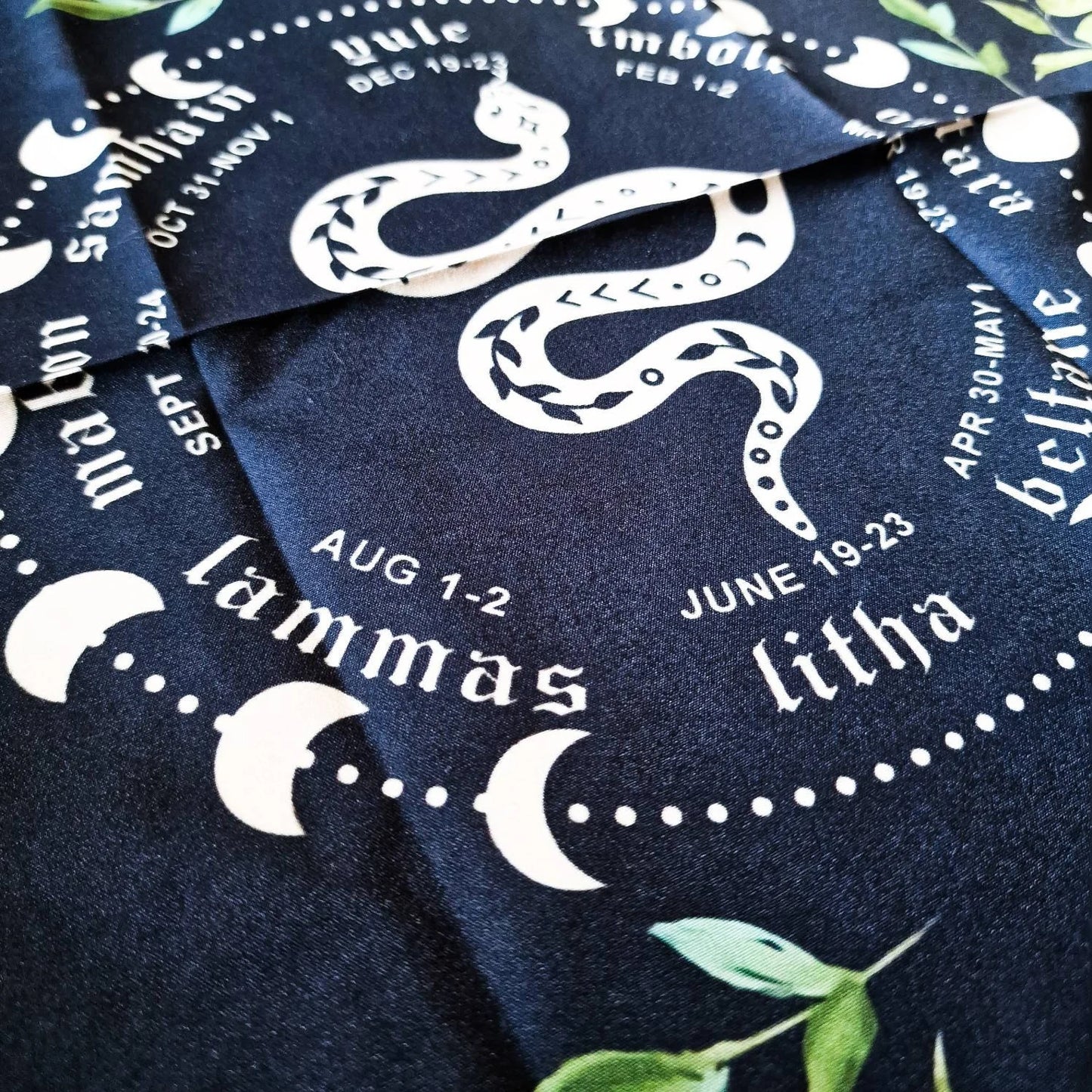 Nappe de Tarot ROUE DES SABBATS