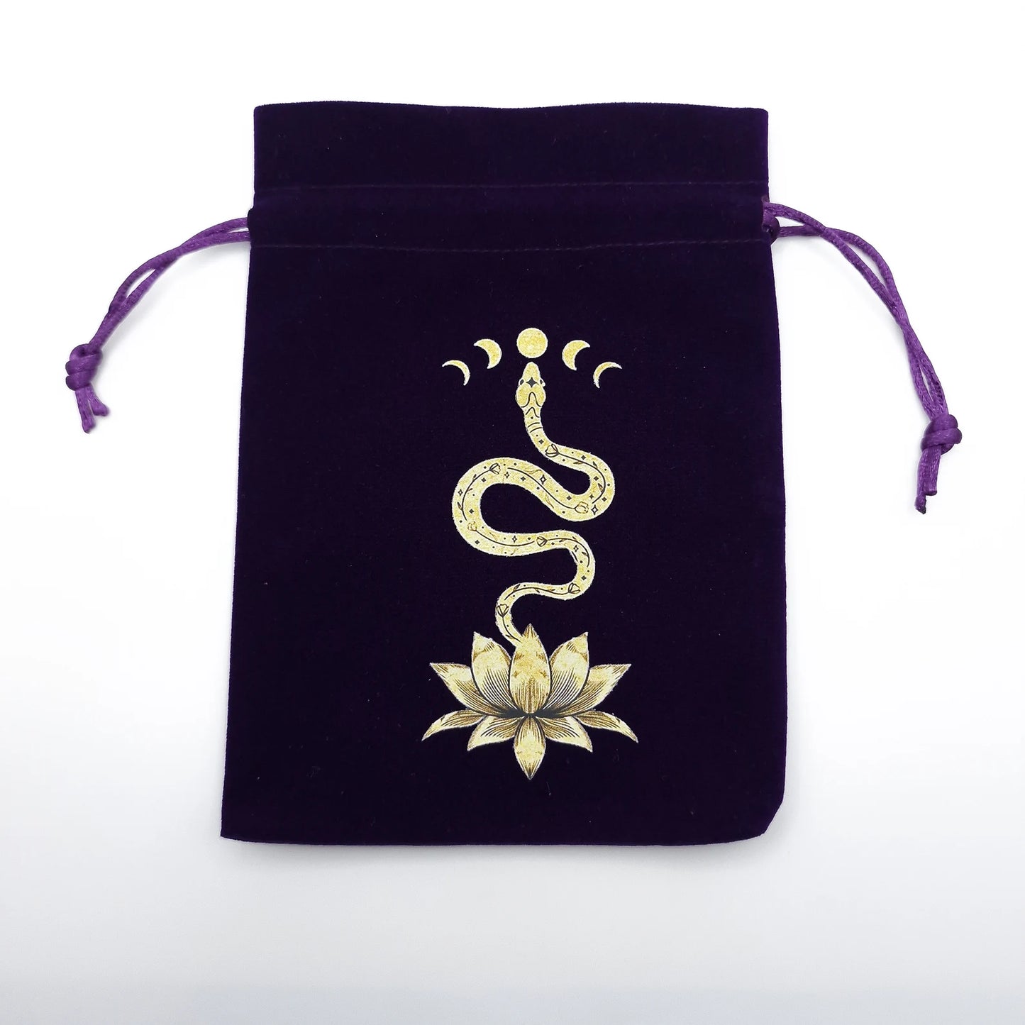 Pochettes en Velours Divinatoire Violettes