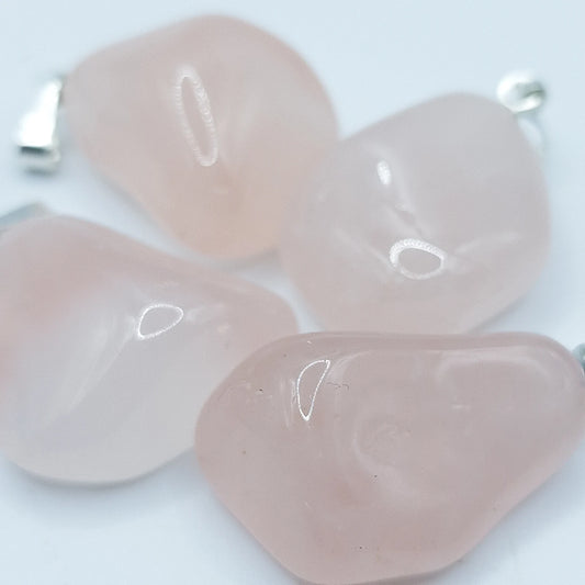 Pendentif QUARTZ ROSE A