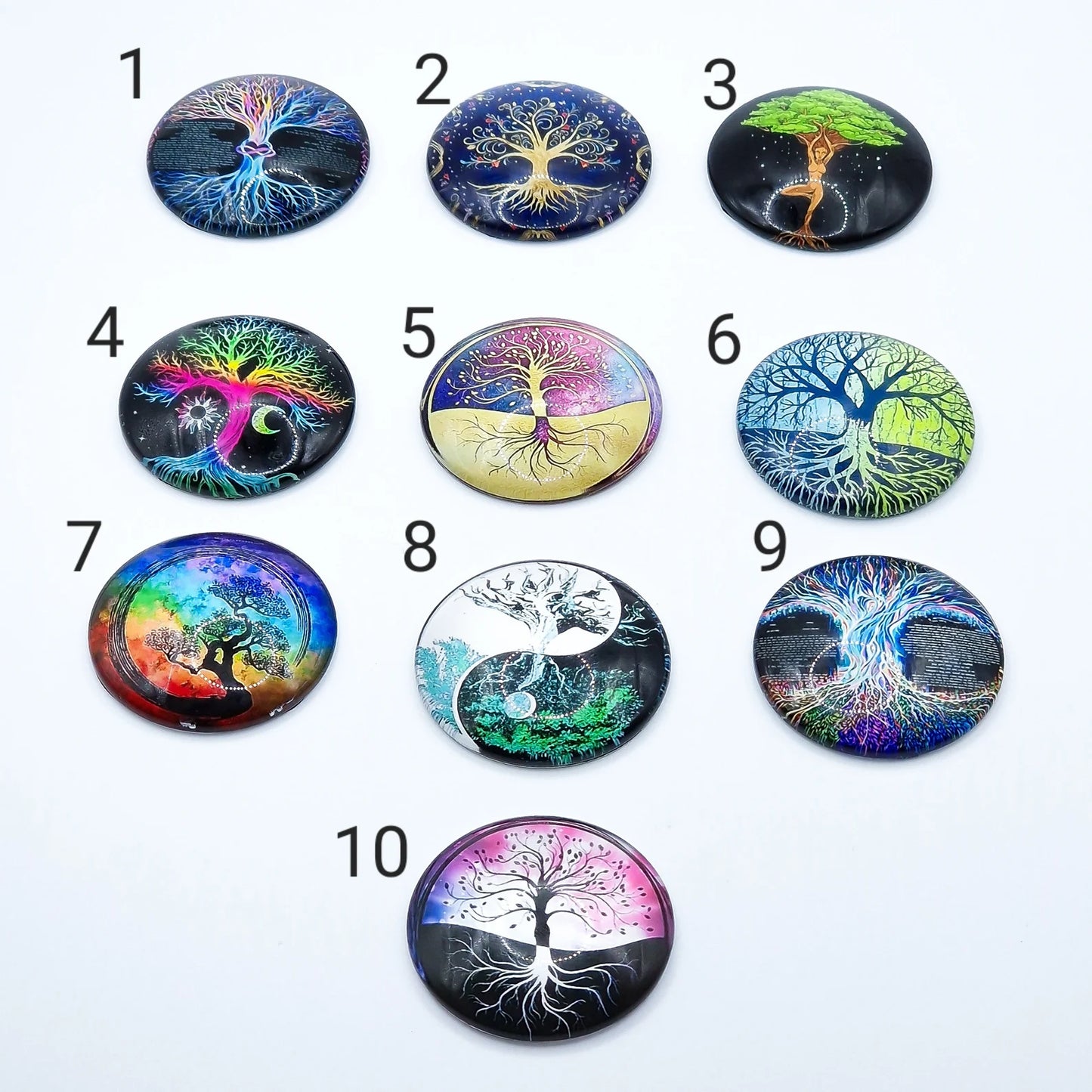 Cabochons ARBRE DE VIE