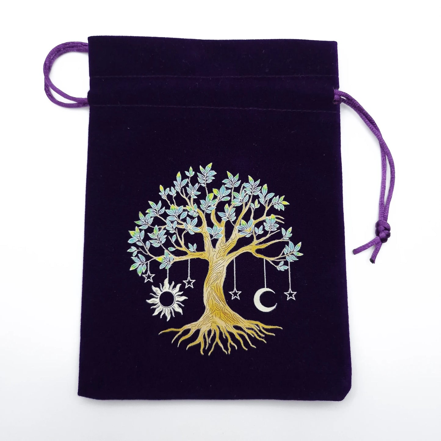 Pochettes en Velours Divinatoire Violettes