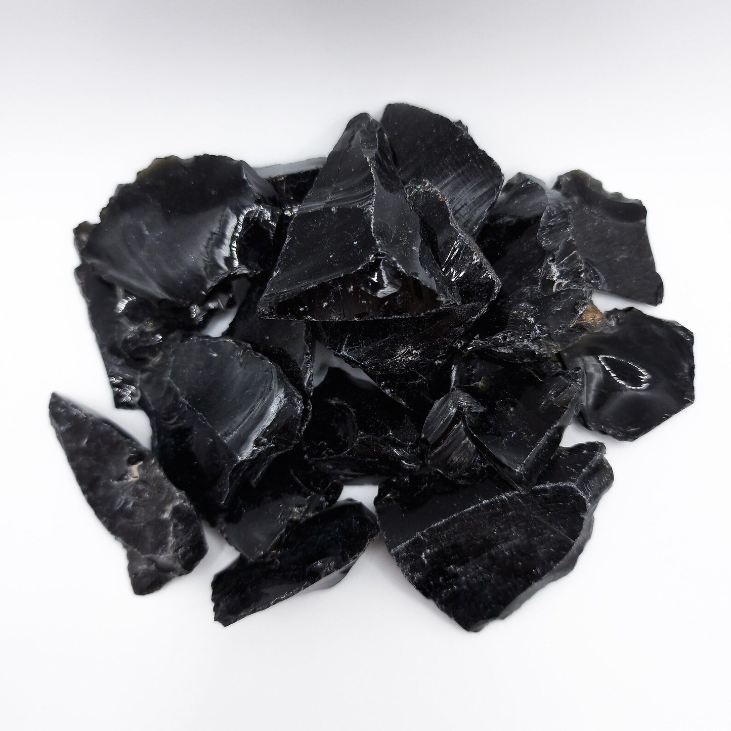 Pierre Brute OBSIDIENNE NOIRE A