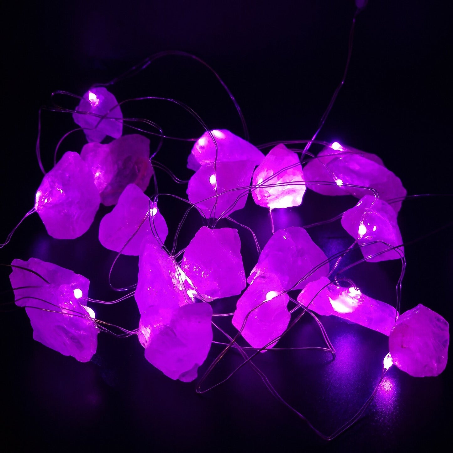 Guirlande Lumineuse QUARTZ ROSE