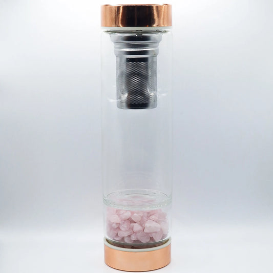 Bouteille à Infuser QUARTZ ROSE