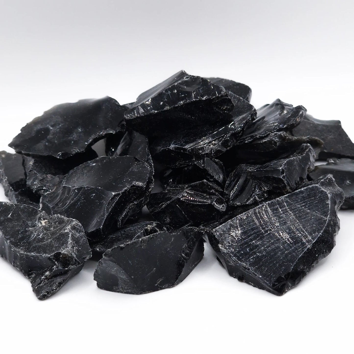 Pierre Brute OBSIDIENNE NOIRE A