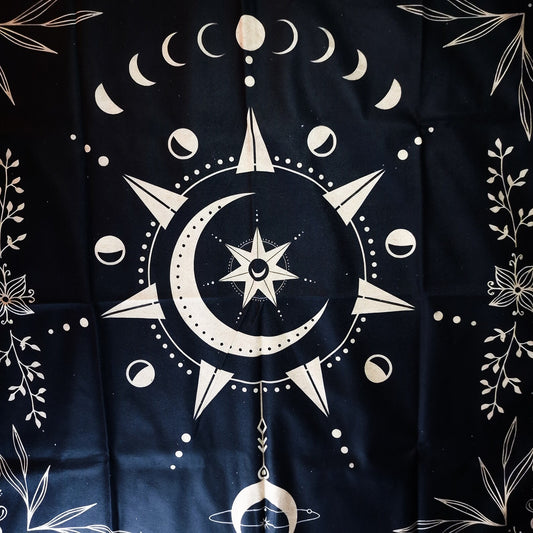 Nappe de Tarot PHASES LUNAIRE