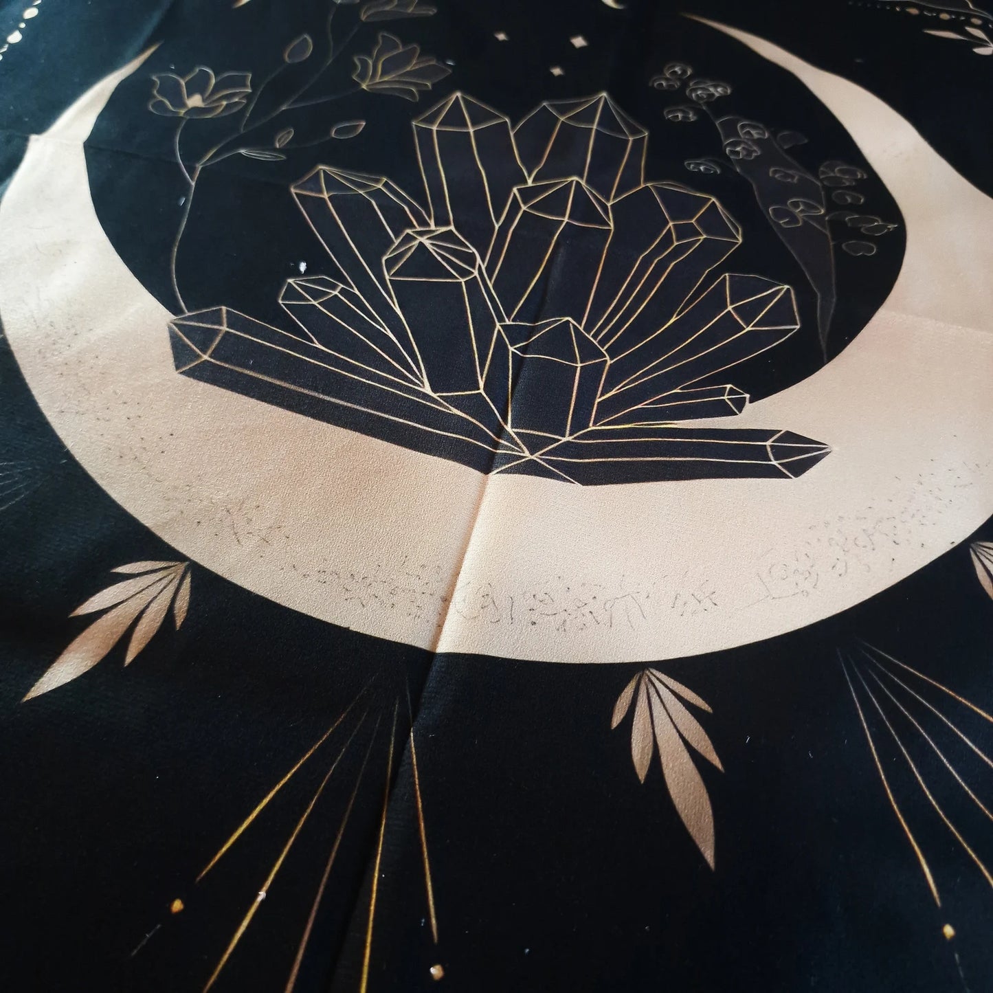 Nappe de Tarot CRISTAUX LUNAIRE