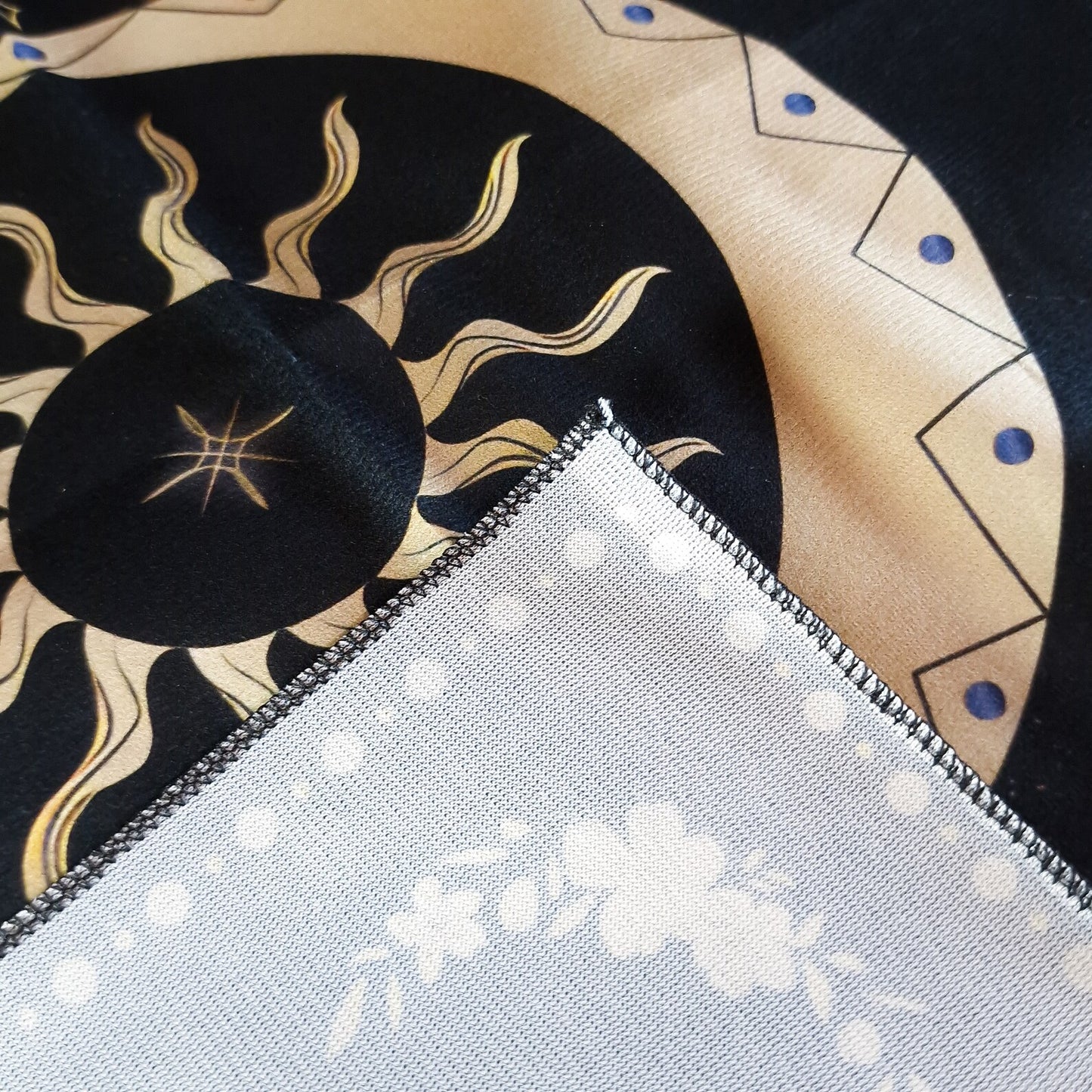 Nappe de Tarot LUNAIRE SOLAIRE