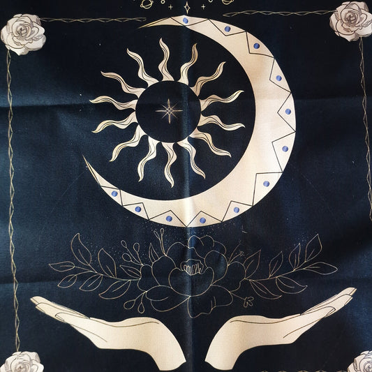 Nappe de Tarot LUNAIRE SOLAIRE