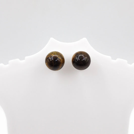 Boucles d'Oreilles OEIL DE TIGRE