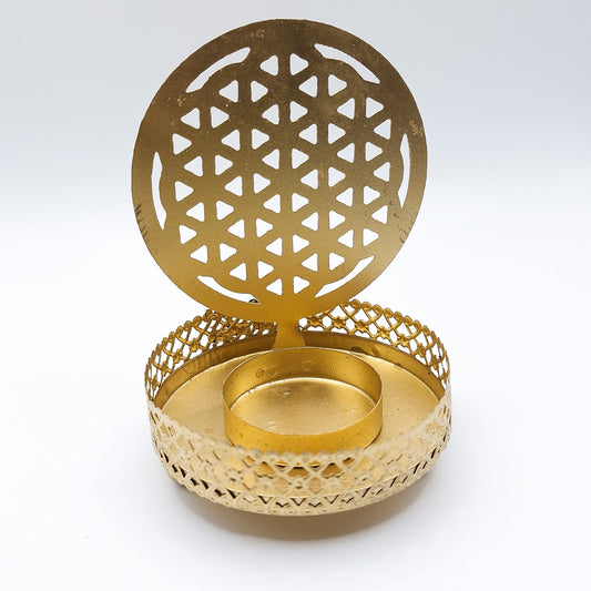 Bougeoir à Reflexion FLEUR DE VIE