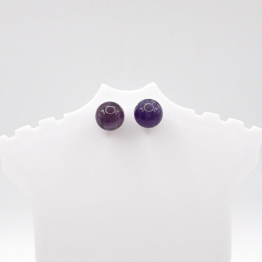 Boucles d'Oreilles AMETHYSTE