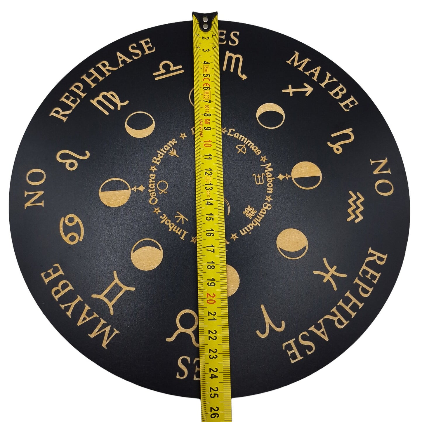 Planche de Radiesthésie FEMME WICCAN