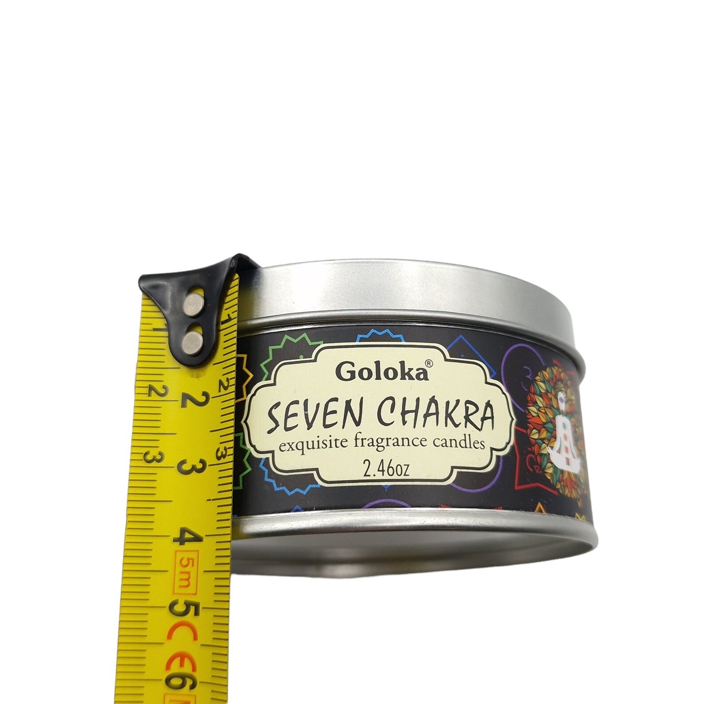 Bougie 7 CHAKRAS