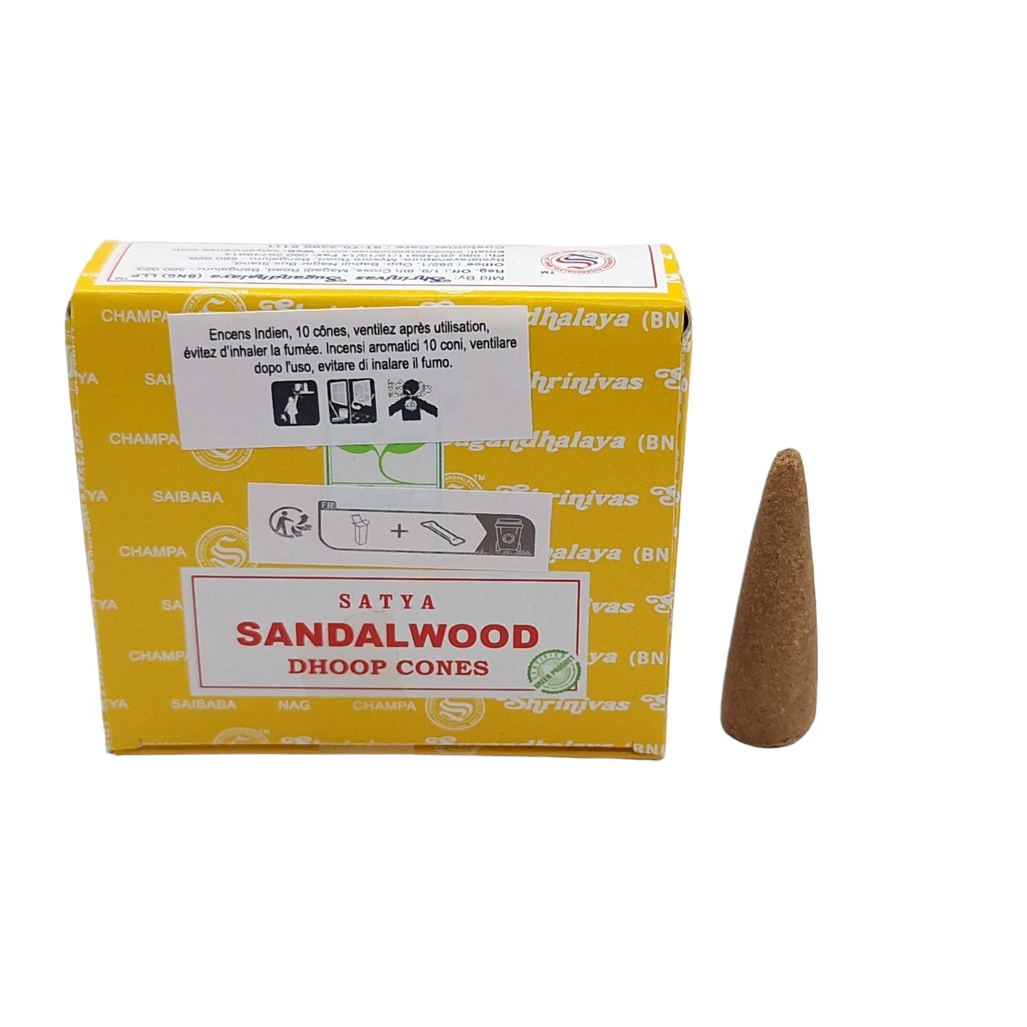 Encens Cônes BOIS DE SANTAL