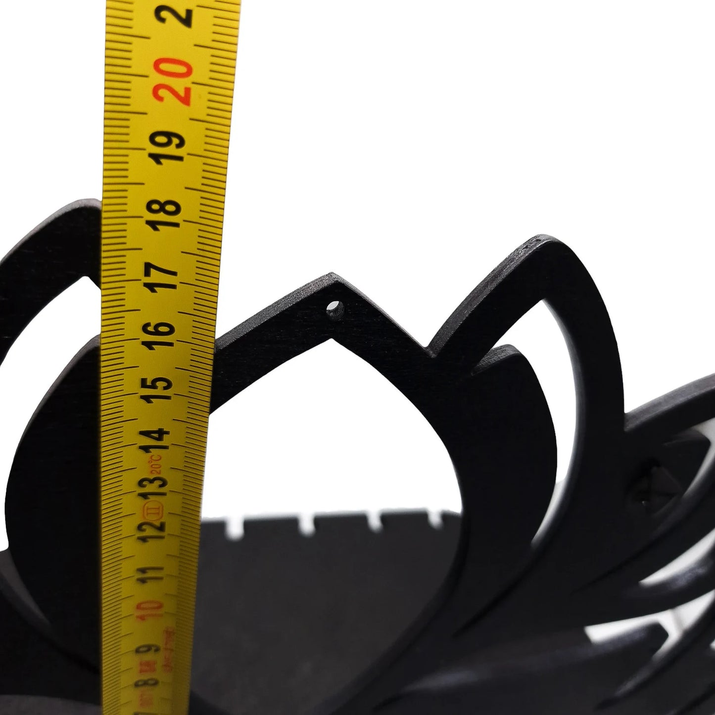 Support à Pendule LOTUS NOIR