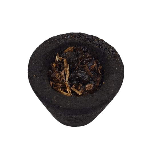 Encens Pastille Charbon avec Résine de PALO SANTO & SAUGE BLANCHE