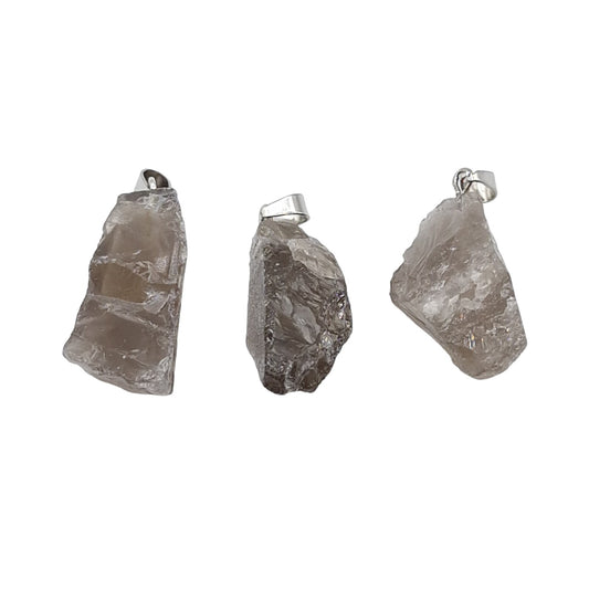 Pendentif CRISTAL DE ROCHE FUME A