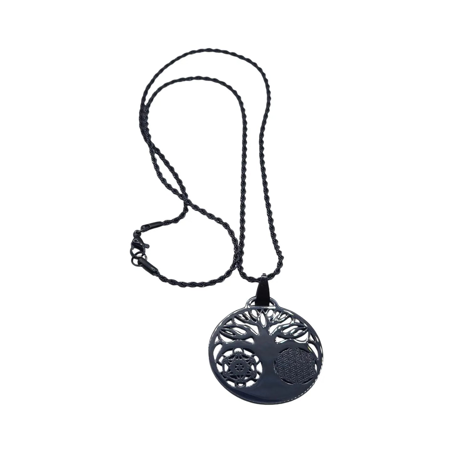 Colliers Arbre de Vie avec Métatron et la Fleur de Vie