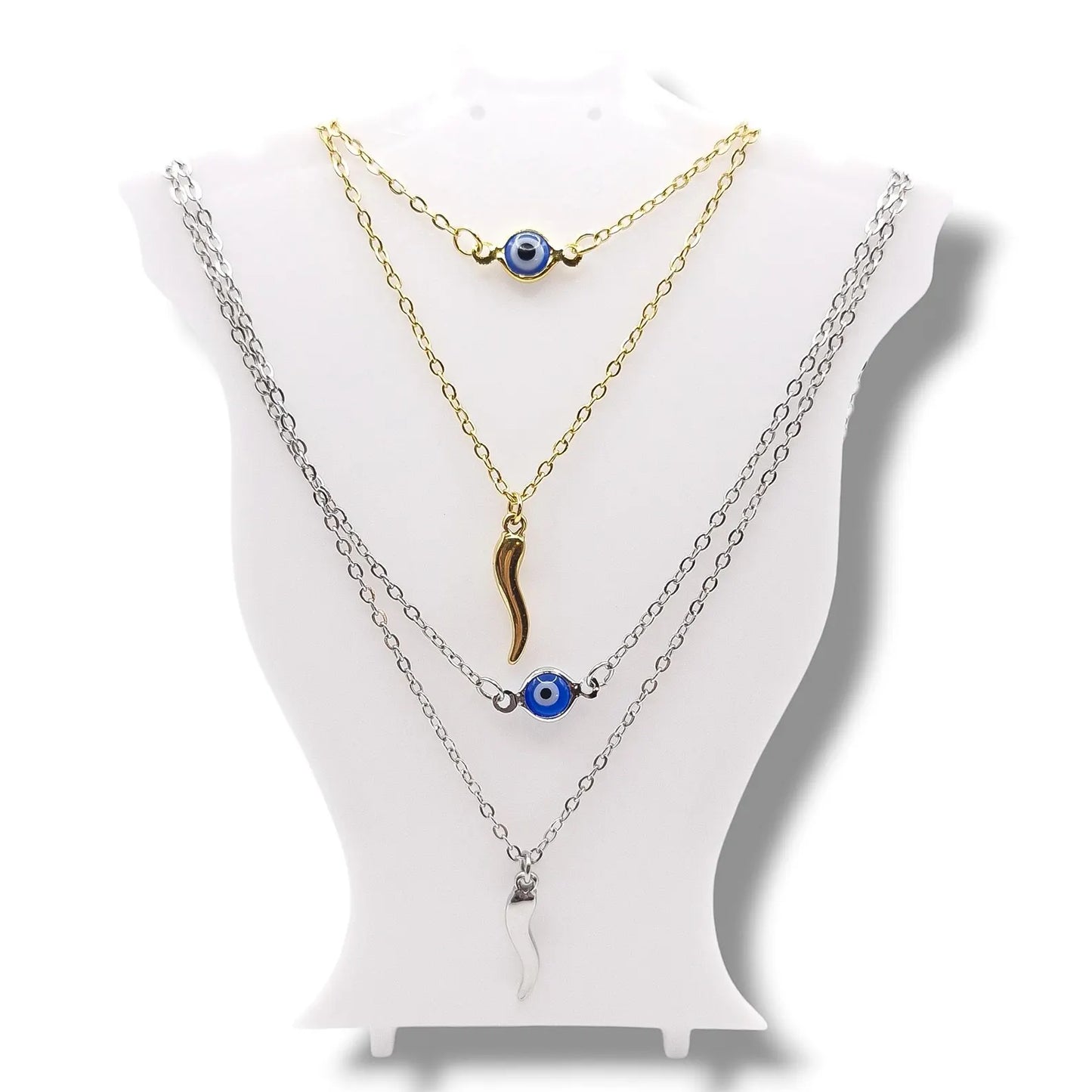 Colliers OEIL CORNE ITALIENNE