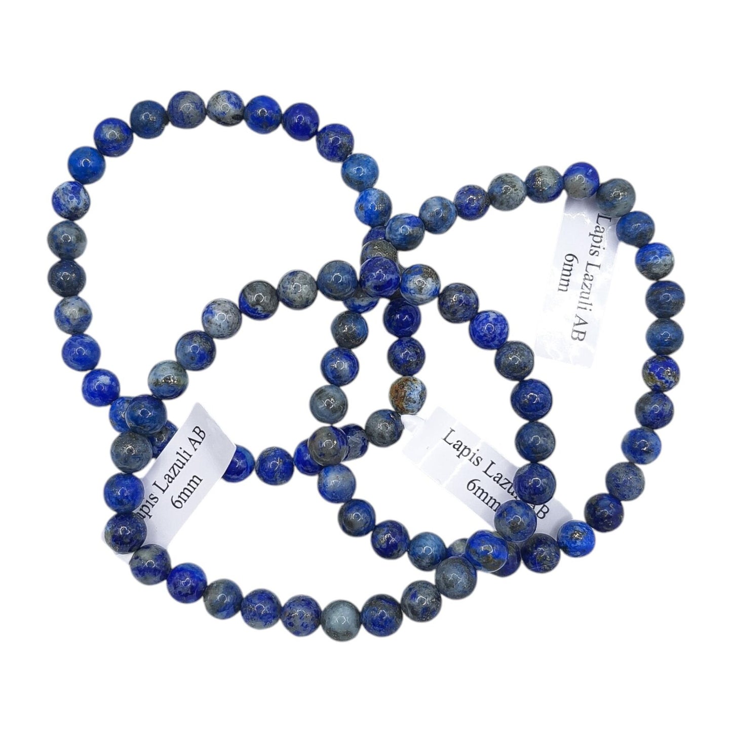Bracelet Boules 06mm LAPIS LAZULI
