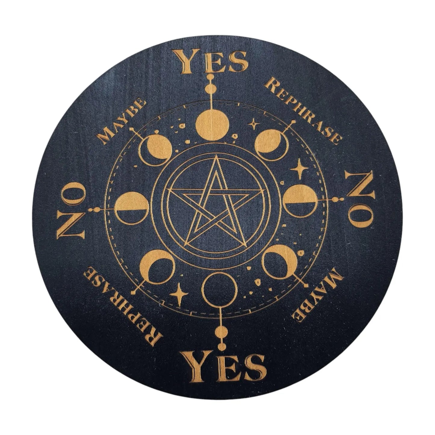 Planche de Radiesthésie PENTAGRAMME