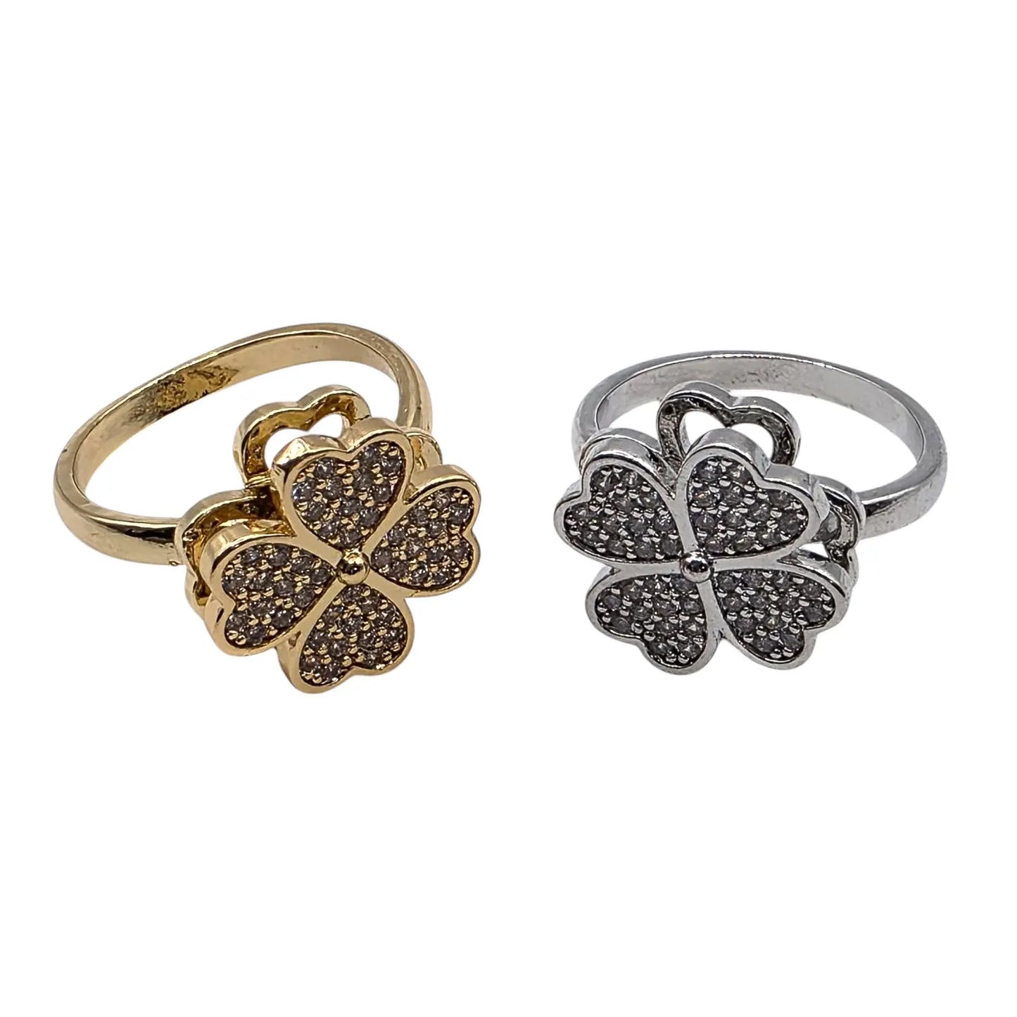 Bague Anti Stress TREFLE 4 FEUILLES