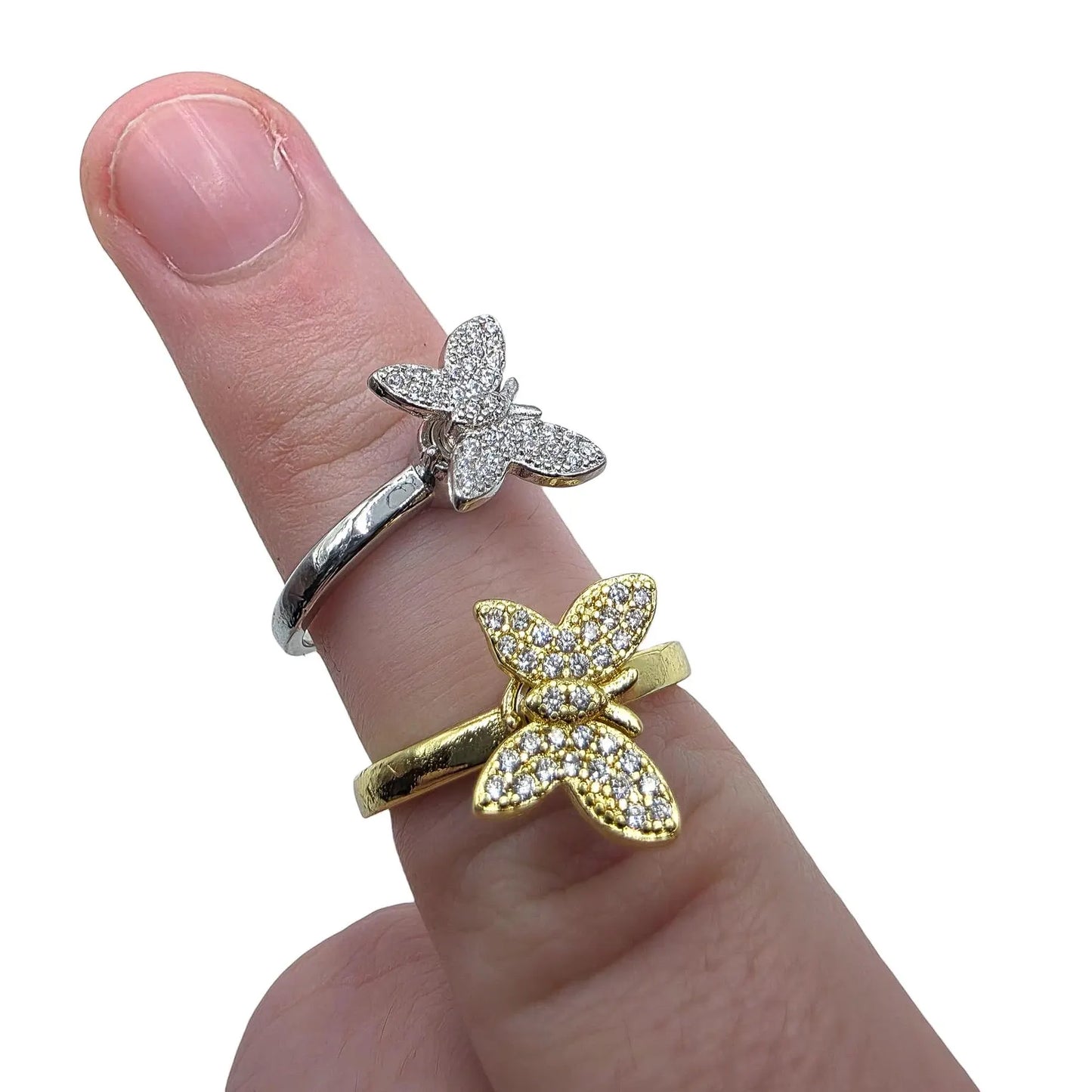 Bague Anti Stress PAPILLON