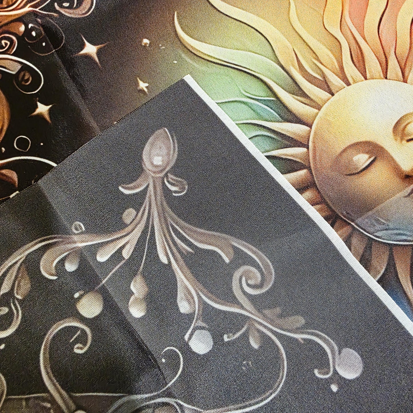 Nappe de Tarot SOLEIL LUNE