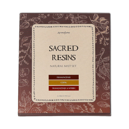 Coffret Mini Brumes Sacred Resins
