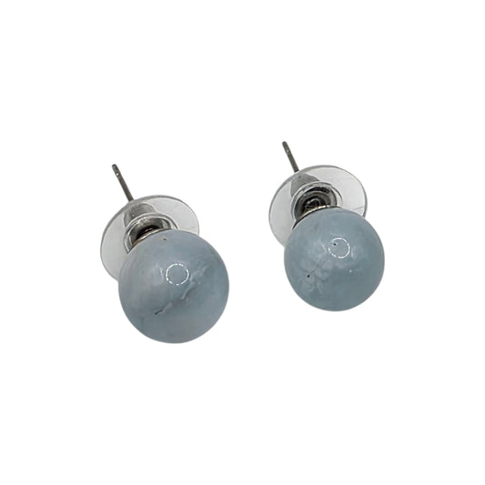 Boucles d'Oreilles AIGUE MARINE