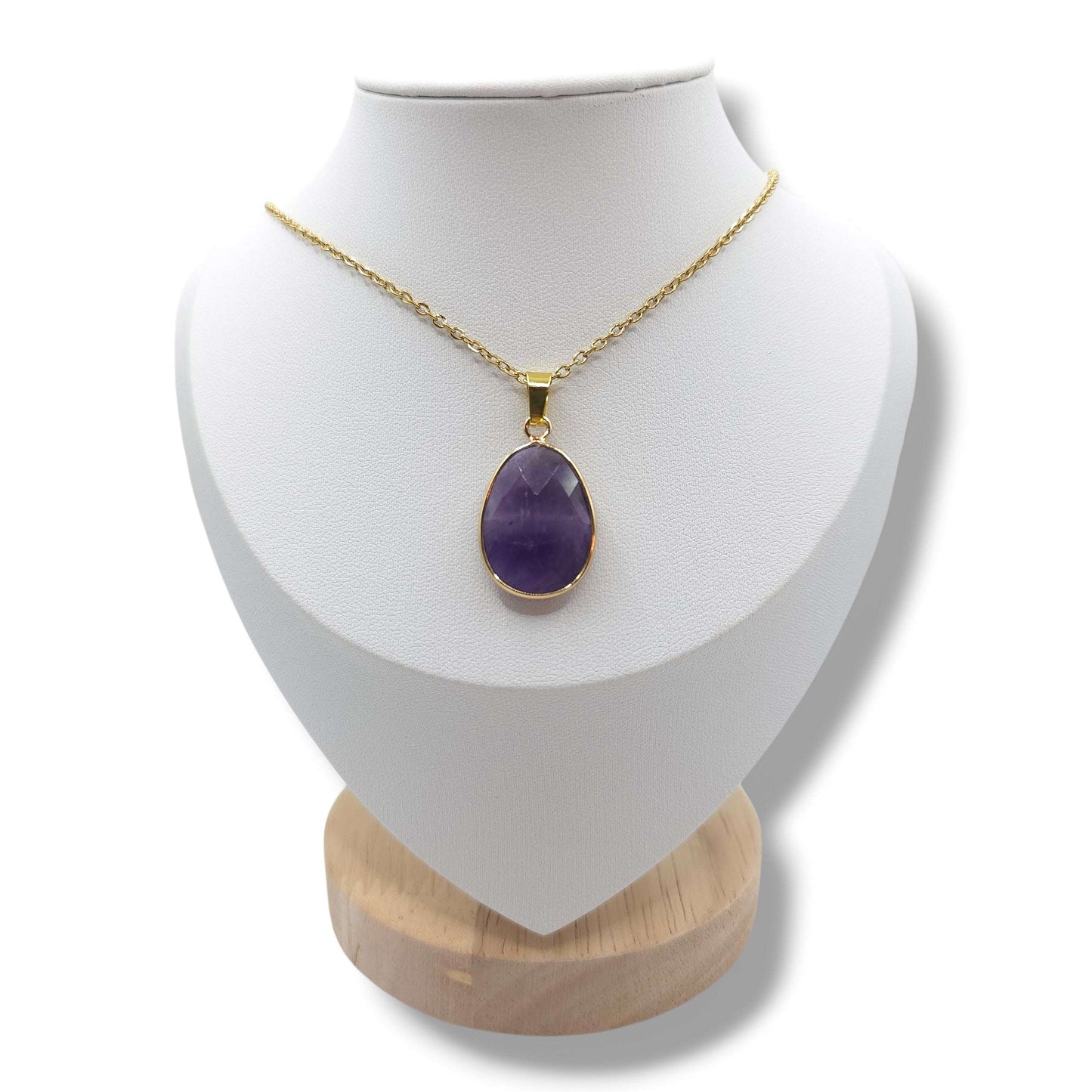 Collier Facetté AMETHYSTE A