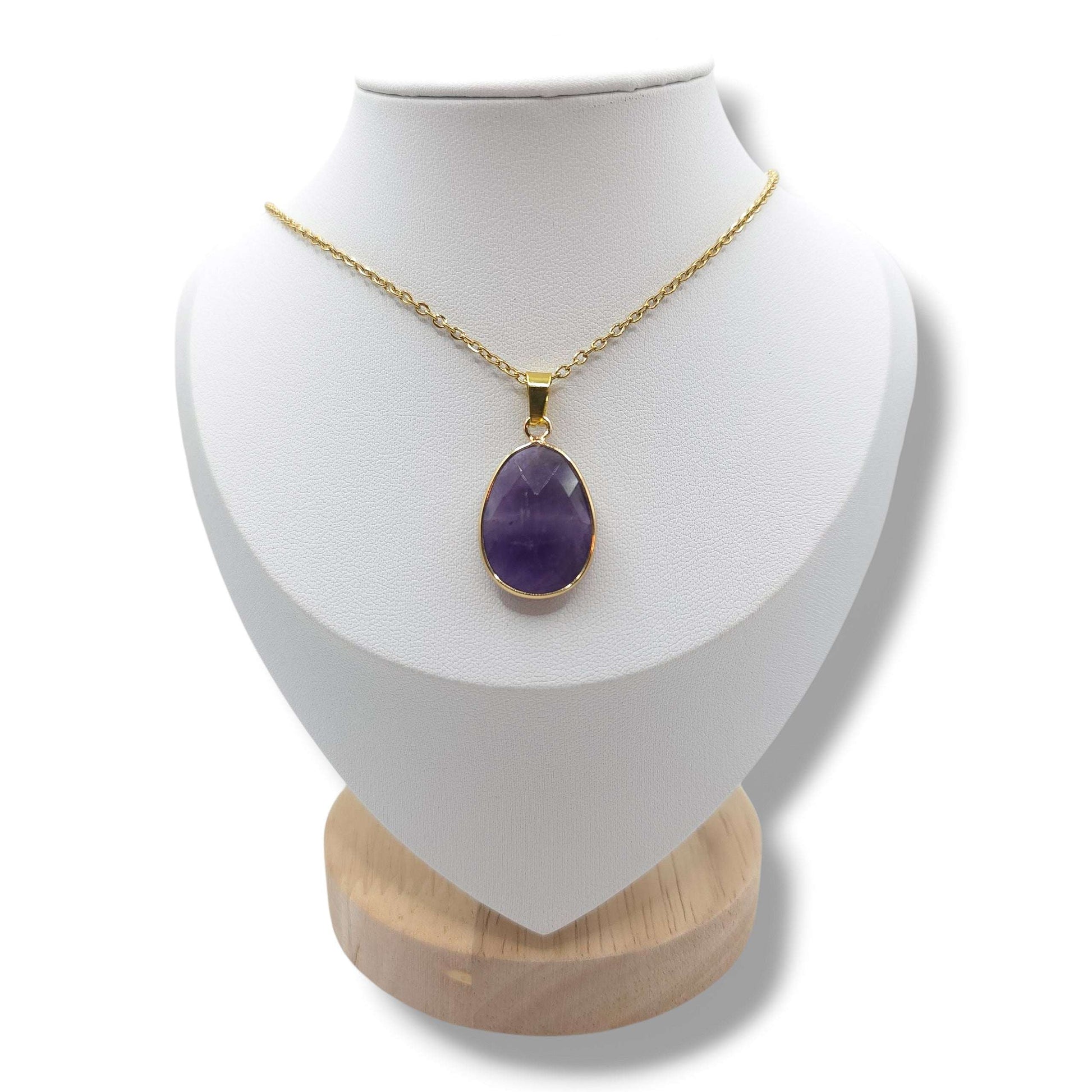 Collier Facetté AMETHYSTE A