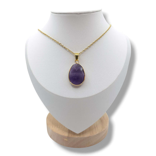 Collier Facetté AMETHYSTE A