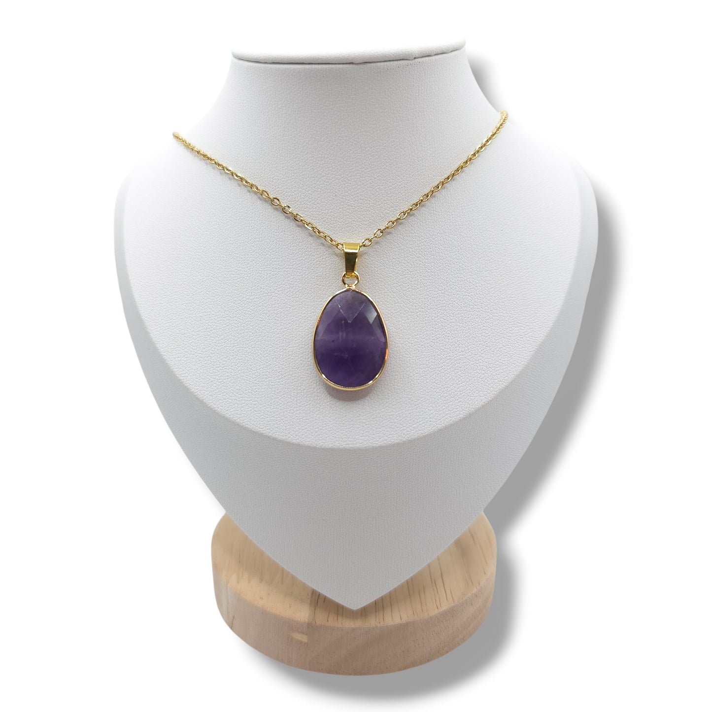 Collier Facetté AMETHYSTE A