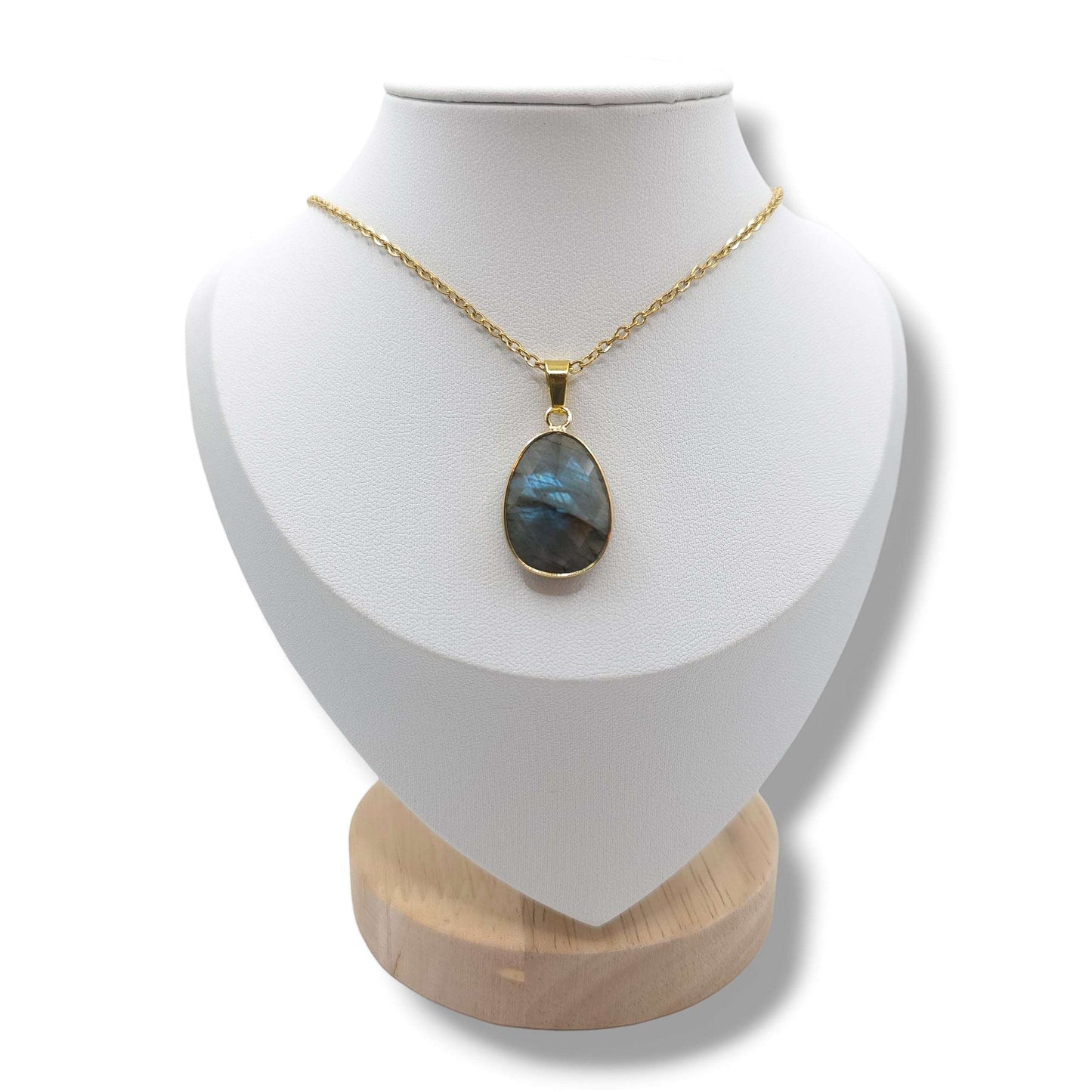 Collier Facetté LABRADORITE A