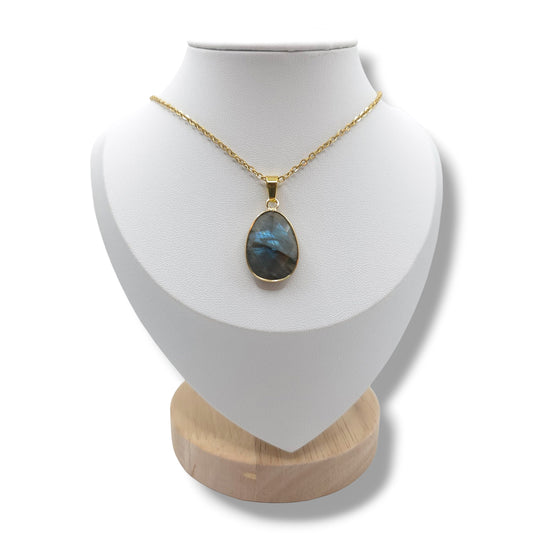 Collier Facetté LABRADORITE A