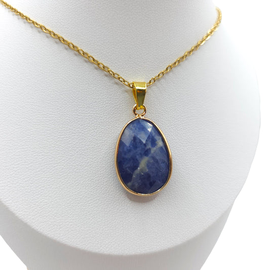 Collier Facetté SODALITE A